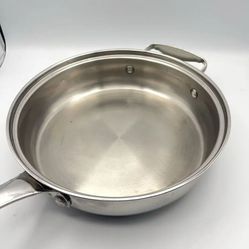 Belgique Tools of the Trade Stainless Steel Frying Pan No Lid